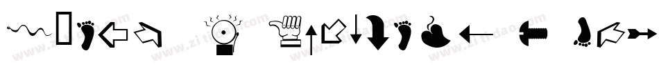 A&L Dingbats 2 Normal字体转换